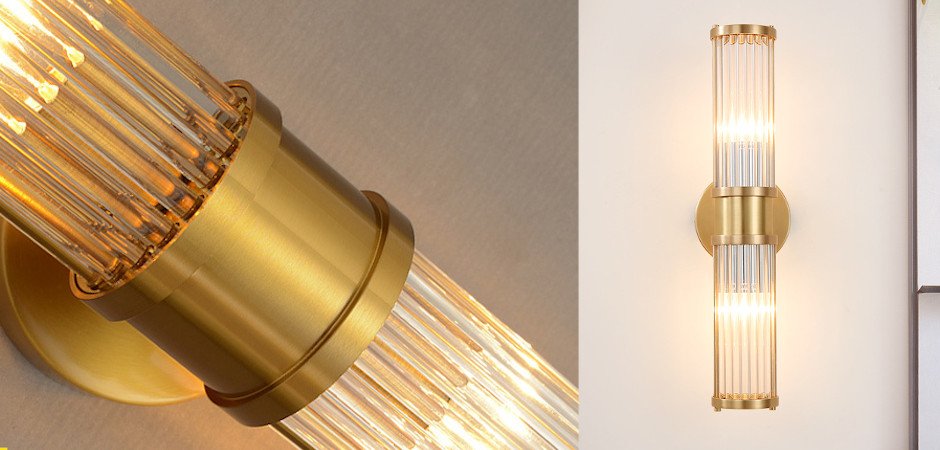 Ralph Lauren Бра Allen Double Light Brass Ralph Lauren Бра Allen Double Light Brass - Loft-Concept в Челябинске