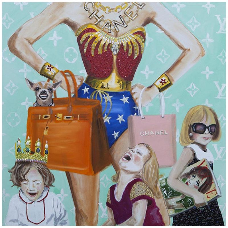 Картина They Are Badass Bitches, Bosses, And Wonder Women Мульти в Челябинске | Loft Concept 