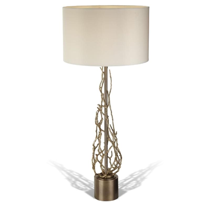 Настольная лампа Frances Table Lamp Латунь Настольная лампа Frances Table Lamp Латунь в Челябинске | Loft Concept