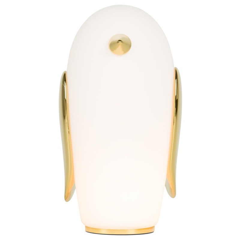 Настольная лампа Moooi Pet Light Noot Noot Пингвин Глянцевое золото Белое матовое стекло Настольная лампа Moooi Pet Light Noot Noot Пингвин Глянцевое золото Белое матовое стекло в Челябинске | Loft Concept