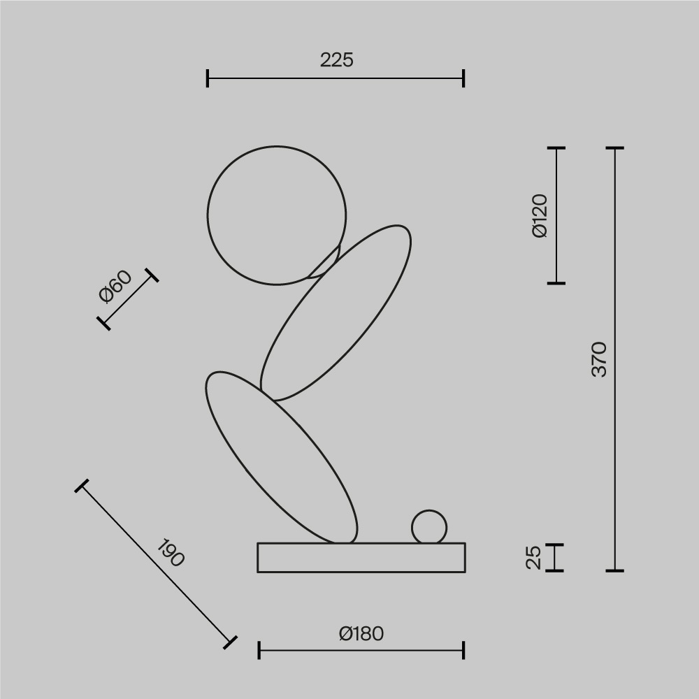 Настольный светильник Resonance 3000К 6Вт в Челябинске