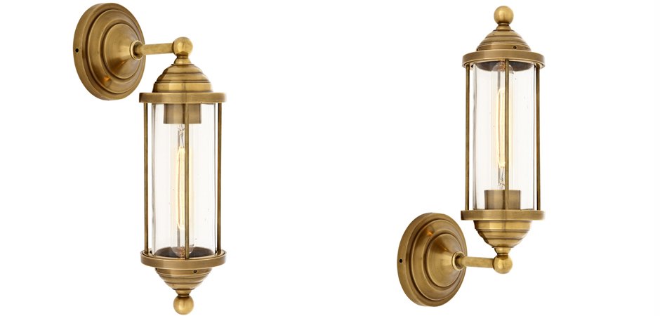 Бра Eichholtz Wall Lamp Clayton Brass Бра Eichholtz Wall Lamp Clayton Brass - Loft-Concept в Челябинске