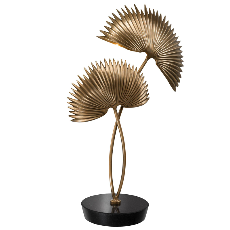 Настольная лампа Eichholtz Table Lamp Hacienda Винтажная латунь Черный Настольная лампа Eichholtz Table Lamp Hacienda Винтажная латунь Черный в Челябинске | Loft Concept