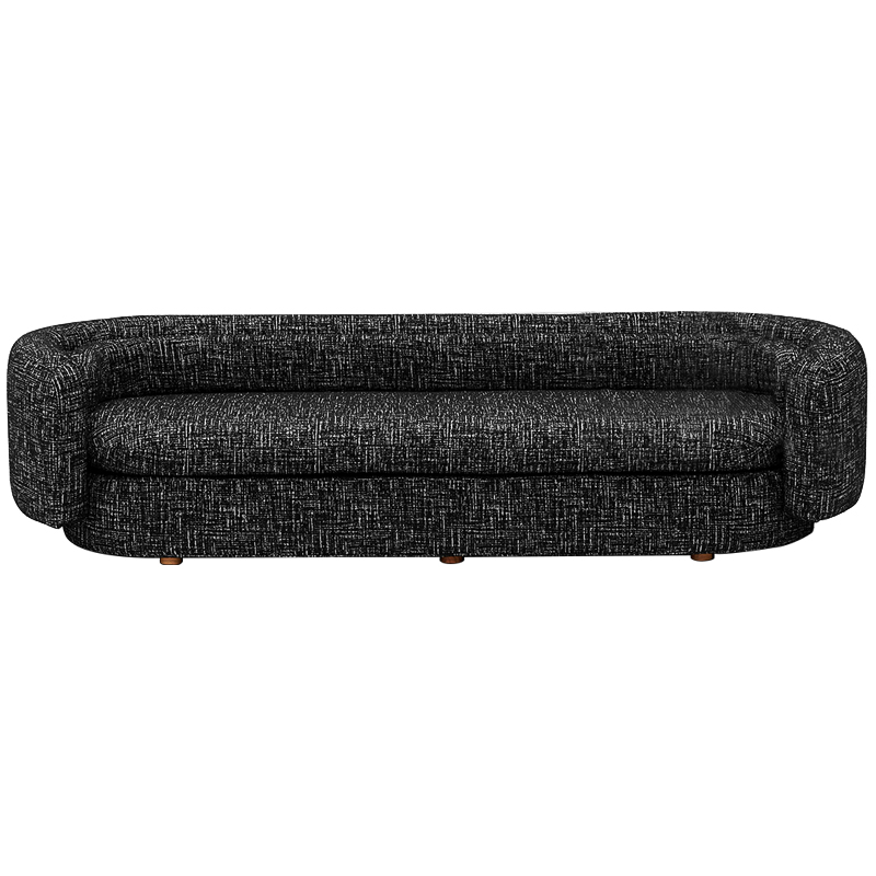 Диван Everard Sofa Черный Черно-белый Коричневый Диван Everard Sofa Черный Черно-белый Коричневый в Челябинске | Loft Concept