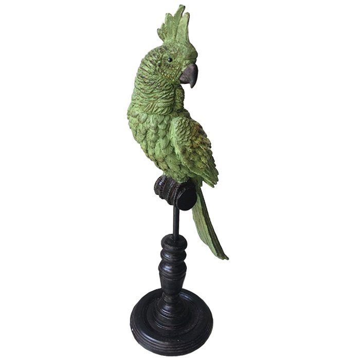 Статуэтка Green Parrots Зеленый Статуэтка Green Parrots Зеленый в Челябинске | Loft Concept