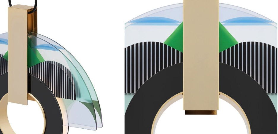 Люстра Miami art deco inspires pendant lights - Loft-Concept в Челябинске