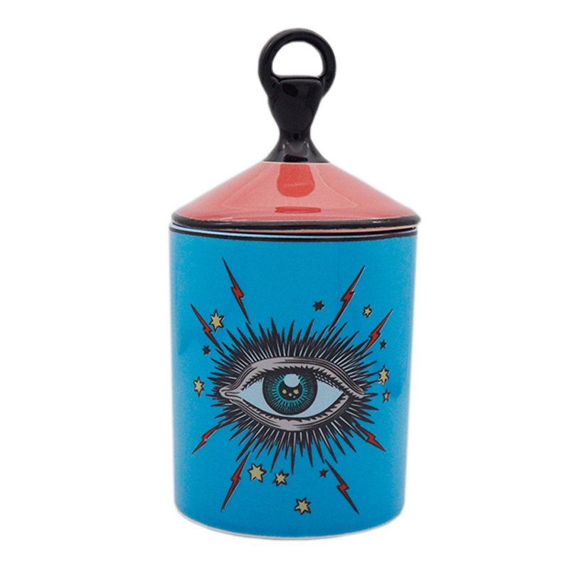 Ваза Vase Eye синяя Синий Красный Черный Ваза Vase Eye синяя Синий Красный Черный в Челябинске | Loft Concept