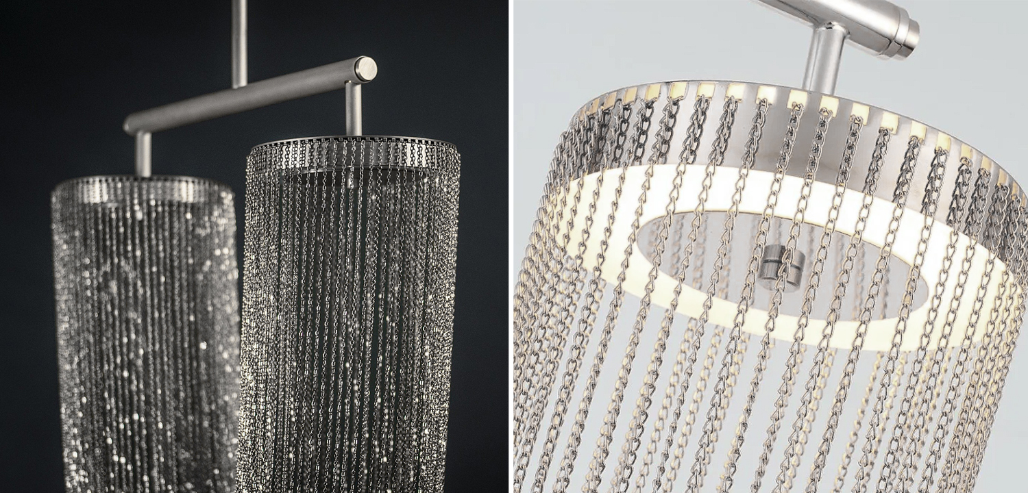 Люстра Otero Silver Larose Guyon - фото №2