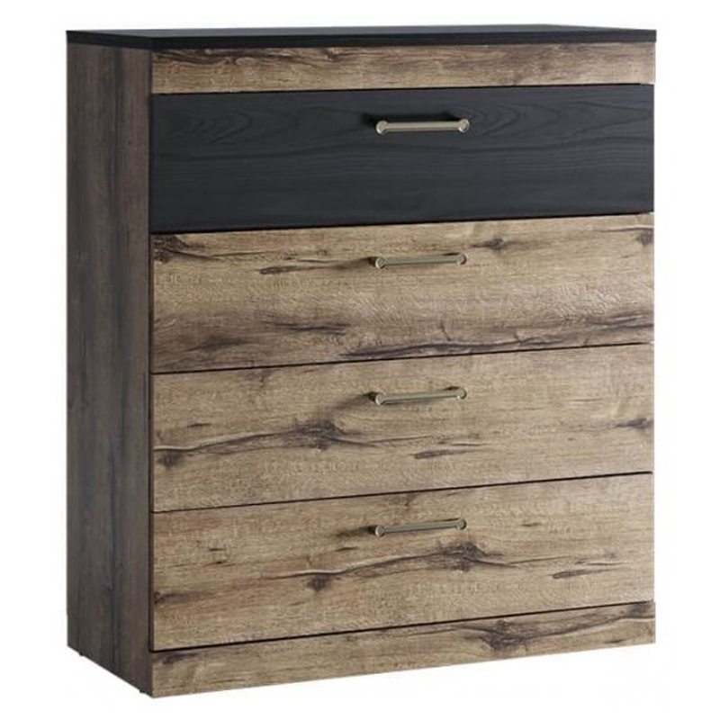 Комод с 4-мя ящиками Frederick Commode Дуб темный Комод с 4-мя ящиками Frederick Commode Дуб темный в Челябинске | Loft Concept