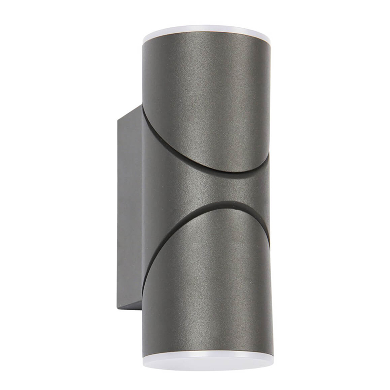 Уличный настенный светильник Javier Round Street Lamp Черный Уличный настенный светильник Javier Round Street Lamp Черный в Челябинске | Loft Concept