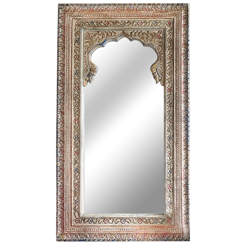 Зеркало Navya Grey Mango Mirror Древесина в Челябинске | Loft Concept 