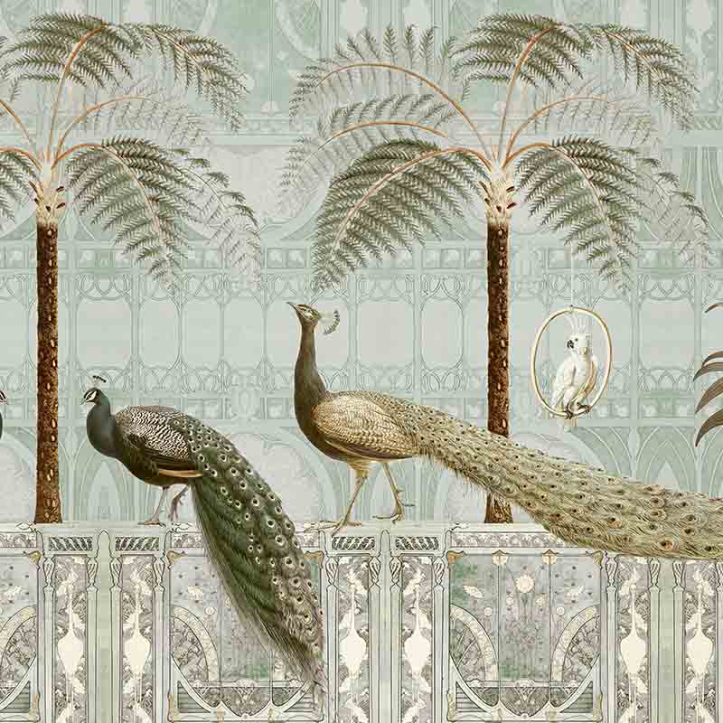 Обои ручная роспись Chinoiserie Birds Palace Royal Обои ручная роспись Chinoiserie Birds Palace Royal в Челябинске | Loft Concept