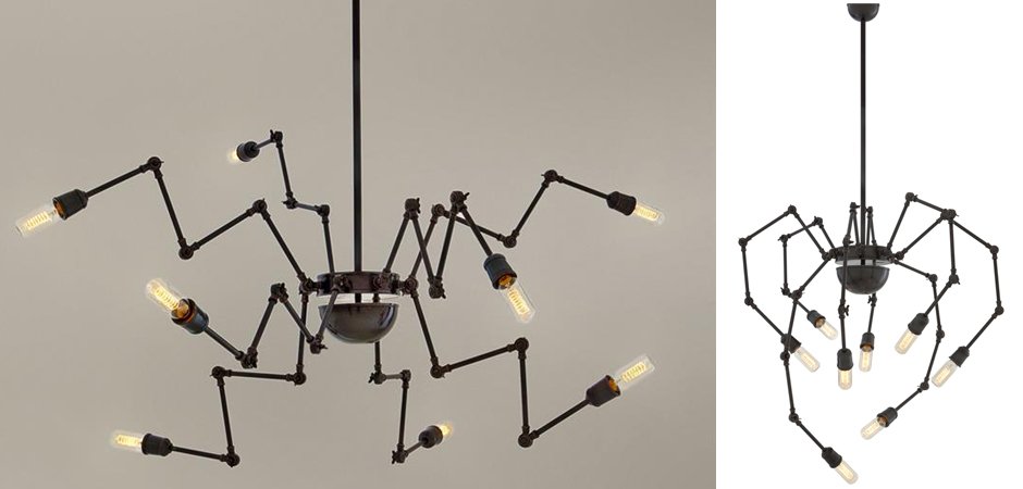 Люстра Eichholtz Ceiling Lamp Spider - Loft-Concept в Челябинске