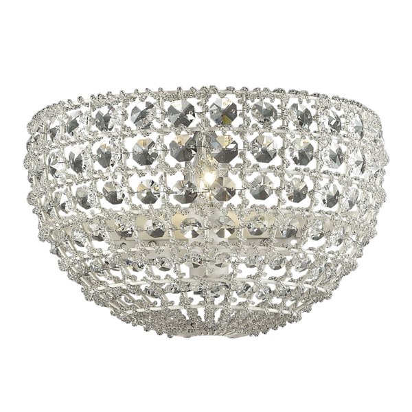 Бра Casbah Crystal Wall Lamp Прозрачный Белый Бра Casbah Crystal Wall Lamp Прозрачный Белый в Челябинске | Loft Concept