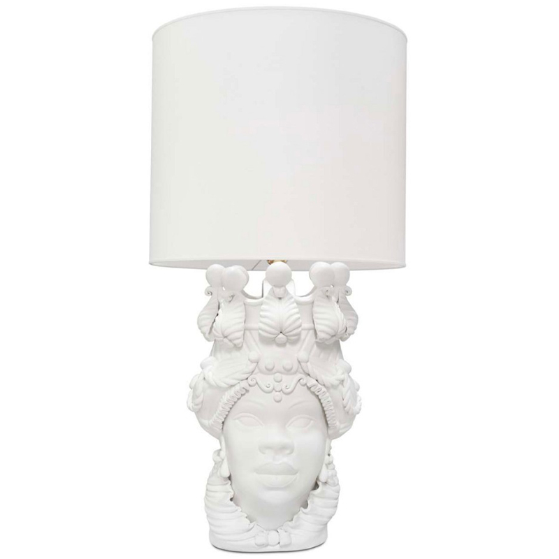 Настольная лампа Table Lamp Moro Lady Big Lipstick White Белый Настольная лампа Table Lamp Moro Lady Big Lipstick White Белый в Челябинске | Loft Concept