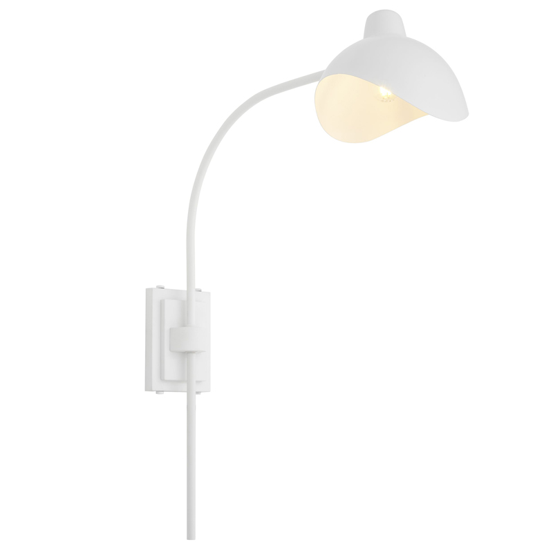 Бра Eichholtz Wall Lamp Pelham White Белый Бра Eichholtz Wall Lamp Pelham White Белый в Челябинске | Loft Concept
