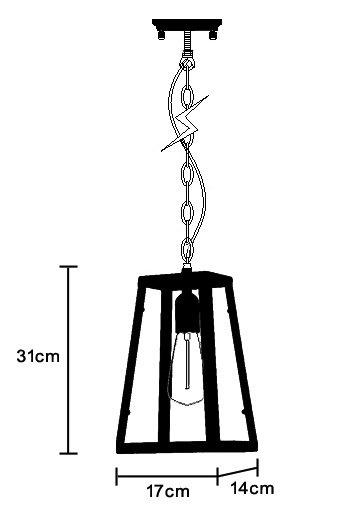Подвесной светильник Loft Industrial Ortogonal pendant Black Подвесной светильник Loft Industrial Ortogonal pendant Black в Челябинске