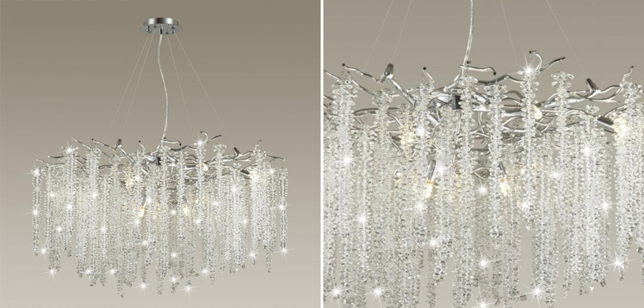 Люстра Fairy Tree Silver на 14 ламп Люстра Fairy Tree Silver на 14 ламп - Loft-Concept в Челябинске