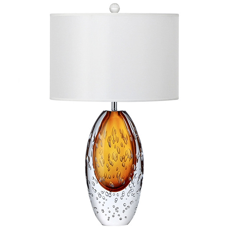 Дизайнерская Лампа настольная Crystal Table Lamp Янтарное стекло Капли Янтарный Прозрачный Белый Дизайнерская Лампа настольная Crystal Table Lamp Янтарное стекло Капли Янтарный Прозрачный Белый в Челябинске | Loft Concept