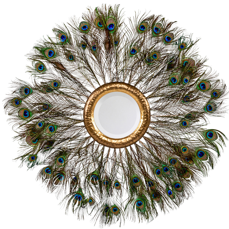 Зеркало Peacock Mirror Зеркало Золотой Мульти в Челябинске | Loft Concept 