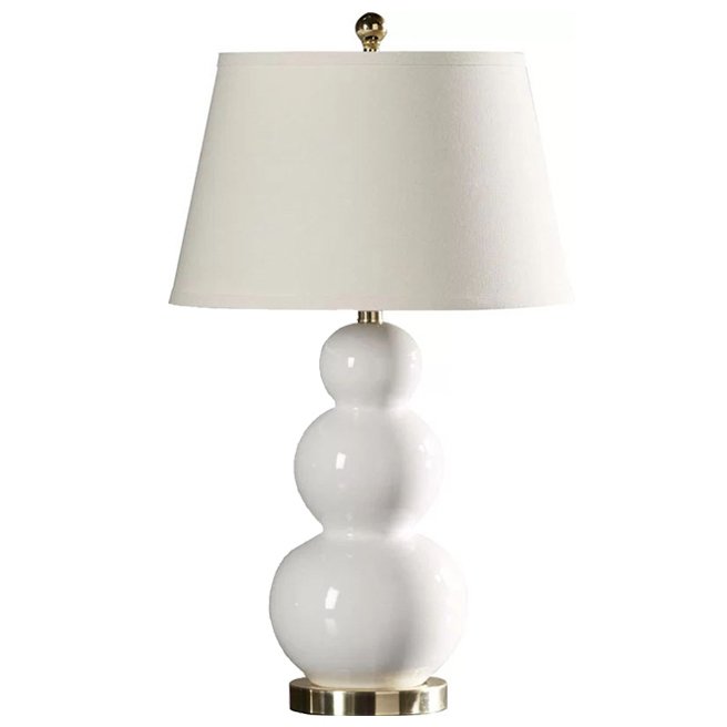 Настольная лампа Gourd Lamp Белый Настольная лампа Gourd Lamp Белый в Челябинске | Loft Concept