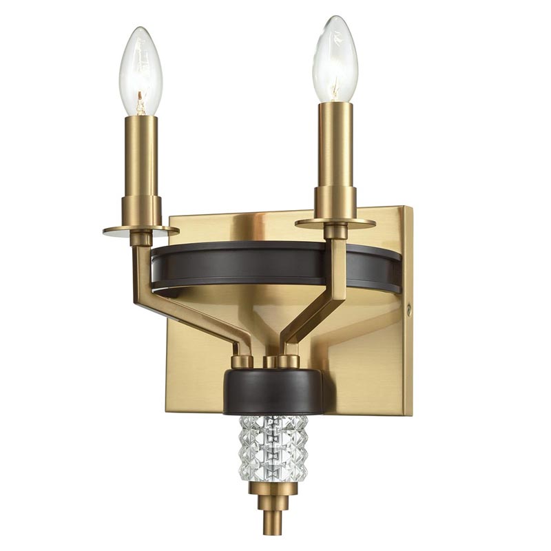 Бра Fainela Sconce Латунь Черный Бра Fainela Sconce Латунь Черный в Челябинске | Loft Concept
