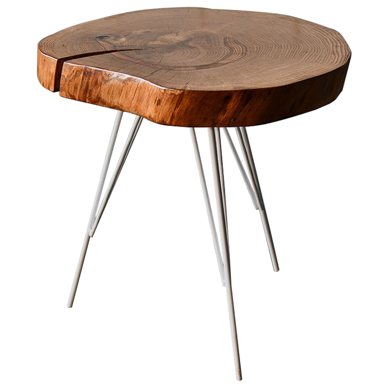 Кофейный стол Edmonds Industrial Metal Rust Coffee Table Белый Коричневый Кофейный стол Edmonds Industrial Metal Rust Coffee Table Белый Коричневый в Челябинске | Loft Concept