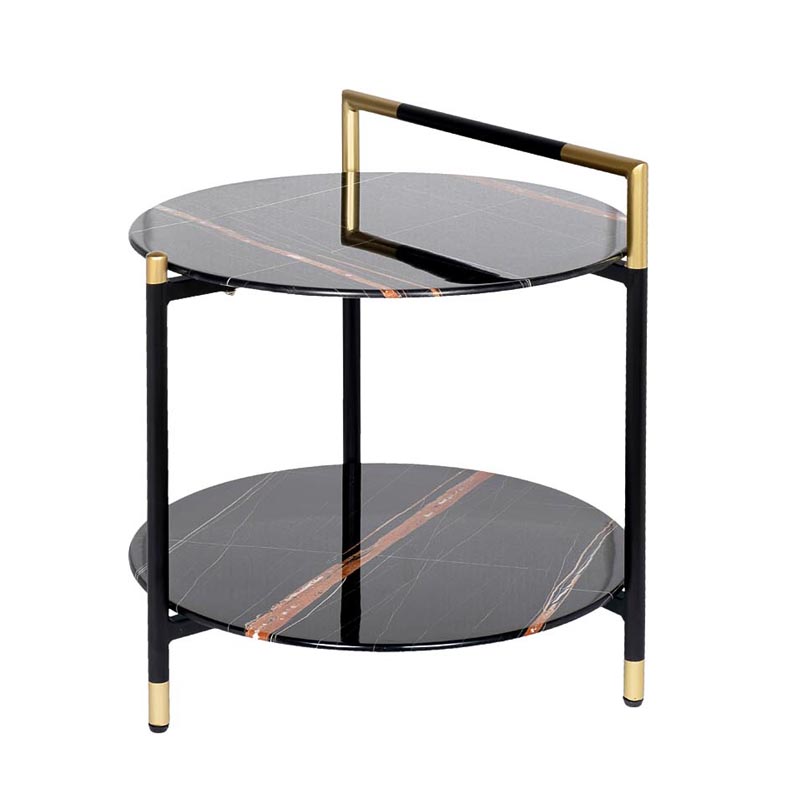 Журнальный столик Coffee Table CARTER 55 Черный Золотой Журнальный столик Coffee Table CARTER 55 Черный Золотой в Челябинске | Loft Concept