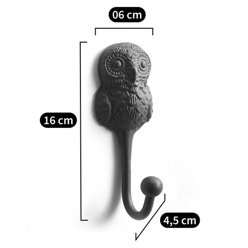 Настенный крючок в виде совы Owl Wall Hook Blue Настенный крючок в виде совы Owl Wall Hook Blue в Челябинске