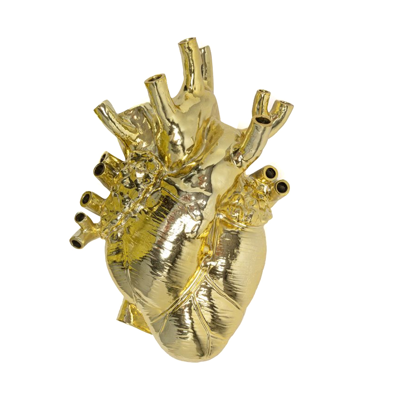 Ваза Seletti Love in Bloom Gold Gaint Золотой в Челябинске | Loft Concept 