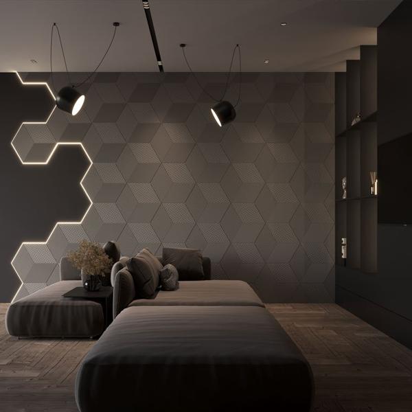 Гипсовая 3D Панель M-52 Гипсовая 3D Панель M-52 в Челябинске | Loft Concept