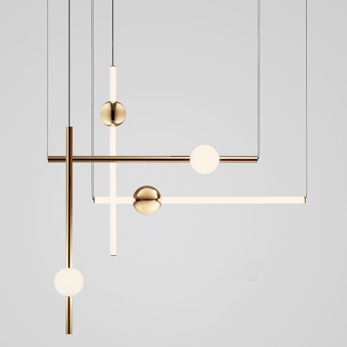 Подвесной светильник lee broom ORION GLOBE LIGHT 66 Глянцевое золото Белый Подвесной светильник lee broom ORION GLOBE LIGHT 66 Глянцевое золото Белый в Челябинске | Loft Concept