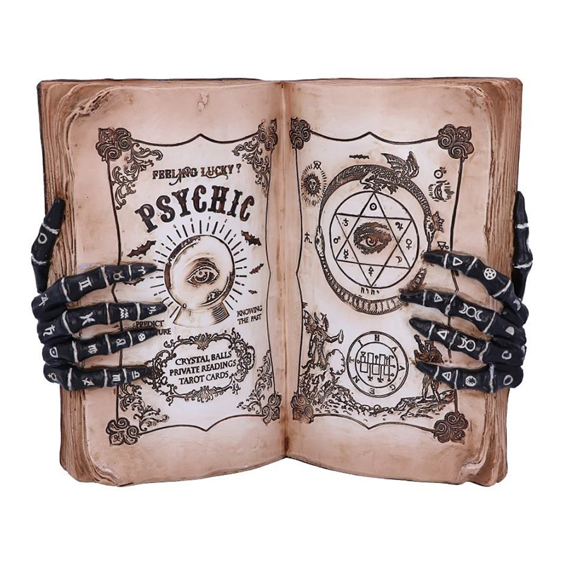 Статуэтка Book of Psychics Черный Бежевый Статуэтка Book of Psychics Черный Бежевый в Челябинске | Loft Concept
