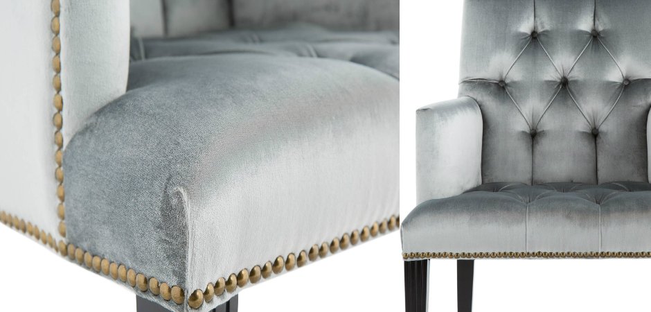 Стул с подлокотниками Parisian Сhic Silver Стул с подлокотниками Parisian Сhic Silver - Loft-Concept в Челябинске