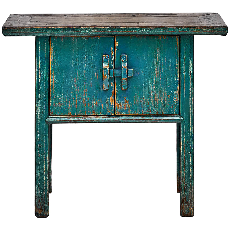 Тумба Unner Chinoiserie Nightstand Бирюзовый в Челябинске | Loft Concept 