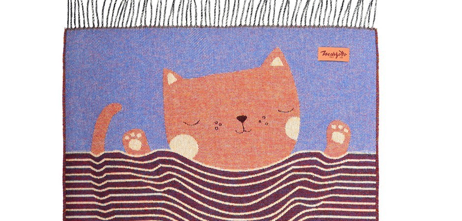 Плед CAT 1 Marzotto - Loft-Concept в Челябинске