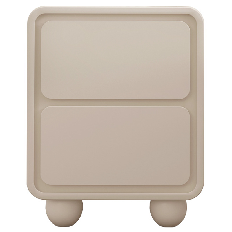 Тумба Cobb Beige Nightstand Бежевый Тумба Cobb Beige Nightstand Бежевый в Челябинске | Loft Concept