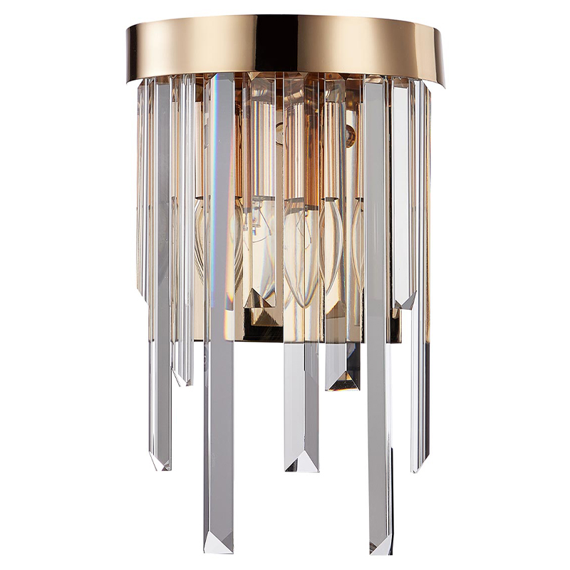Бра Bennett Wall Lamp gold Золотой Прозрачный Бра Bennett Wall Lamp gold Золотой Прозрачный в Челябинске | Loft Concept