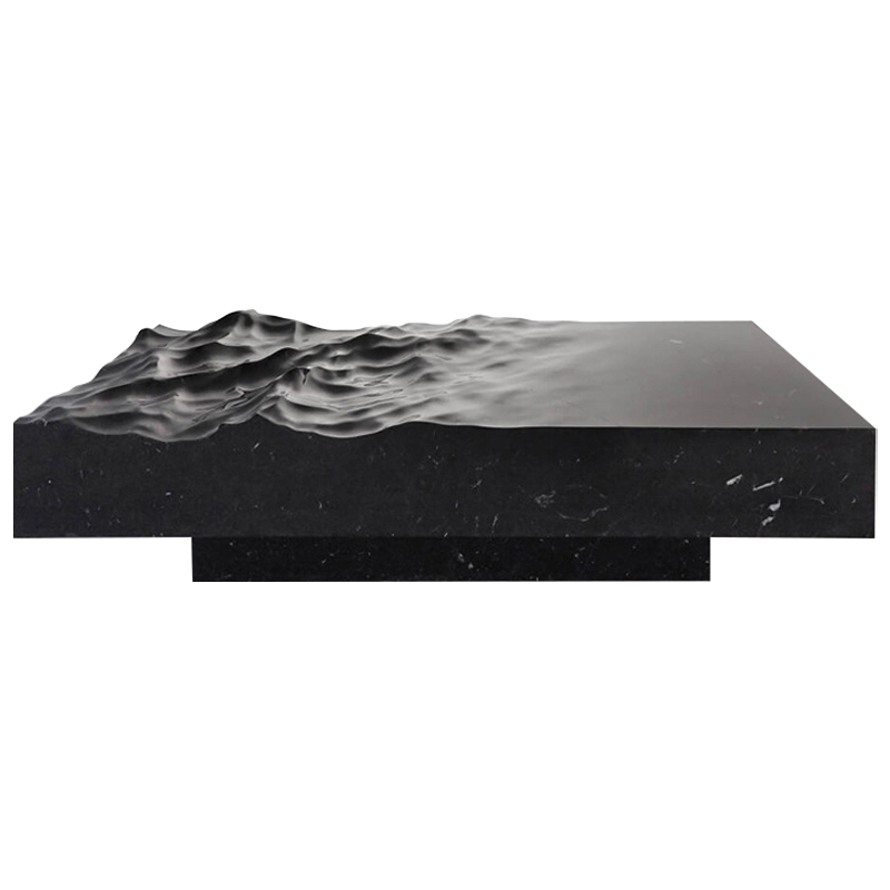 Дизайнерский журнальный стол Mathieu Lehanneur Sculpts Ocean Memories Square Black Черный Мрамор Nero Дизайнерский журнальный стол Mathieu Lehanneur Sculpts Ocean Memories Square Black Черный Мрамор Nero в Челябинске | Loft Concept
