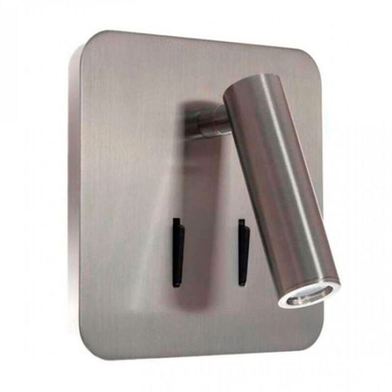 Бра Chelsom WALL LED DOCK Silver Square Серебряный Бра Chelsom WALL LED DOCK Silver Square Серебряный в Челябинске | Loft Concept
