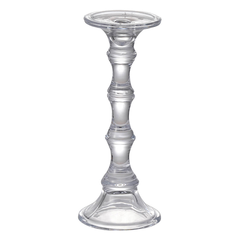 Подсвечник Jonas Candlestick 30 Прозрачное Стекло Подсвечник Jonas Candlestick 30 Прозрачное Стекло в Челябинске | Loft Concept