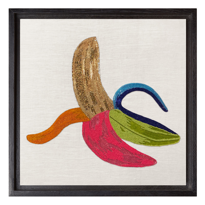 Панно Jonathan Adler BANANA BEADED WALL ART Мульти Панно Jonathan Adler BANANA BEADED WALL ART Мульти в Челябинске | Loft Concept