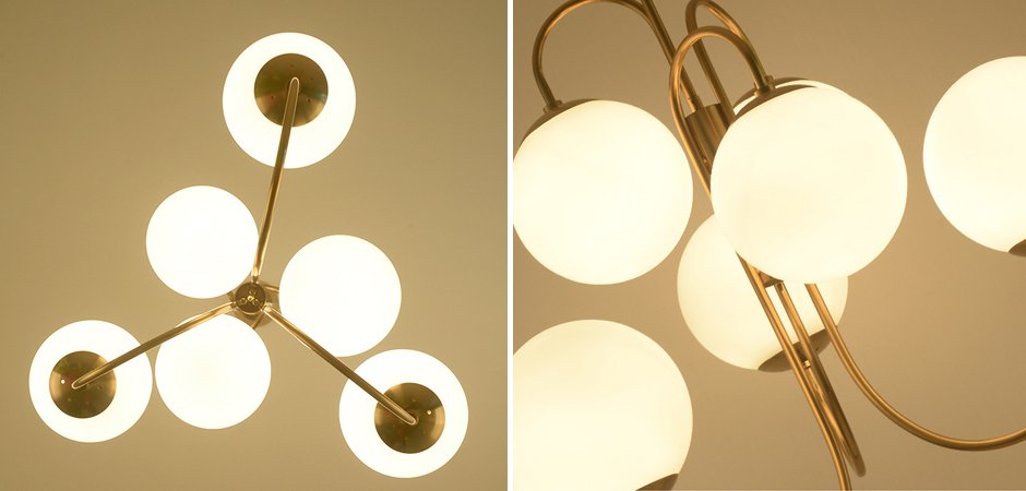 Люстра Gooseneck Pelle Chandelier Люстра Gooseneck Pelle Chandelier - Loft-Concept в Челябинске