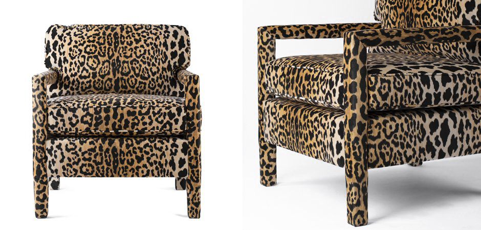 Кресло Leopard Parsons Chair Кресло Leopard Parsons Chair - Loft-Concept в Челябинске