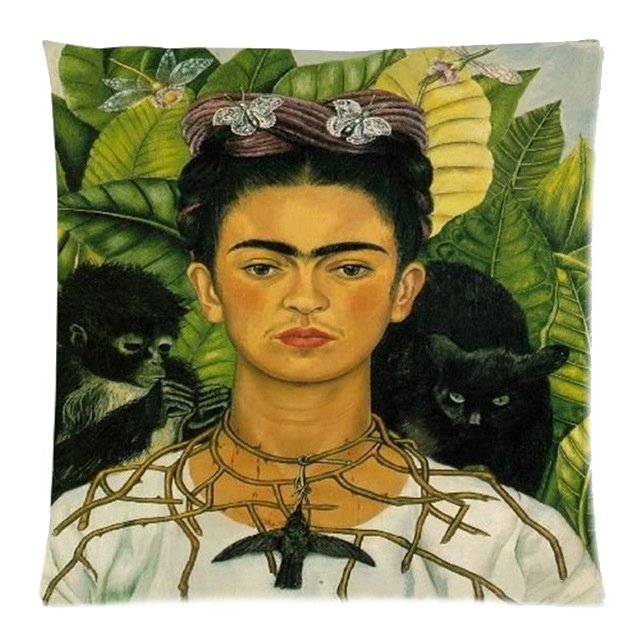 Декоративная подушка Frida Kahlo 2 Декоративная подушка Frida Kahlo 2 в Челябинске | Loft Concept