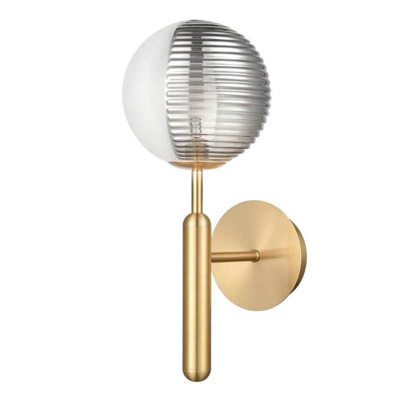 Бра Ademar Sconce Золотой Белый Серый Бра Ademar Sconce Золотой Белый Серый в Челябинске | Loft Concept