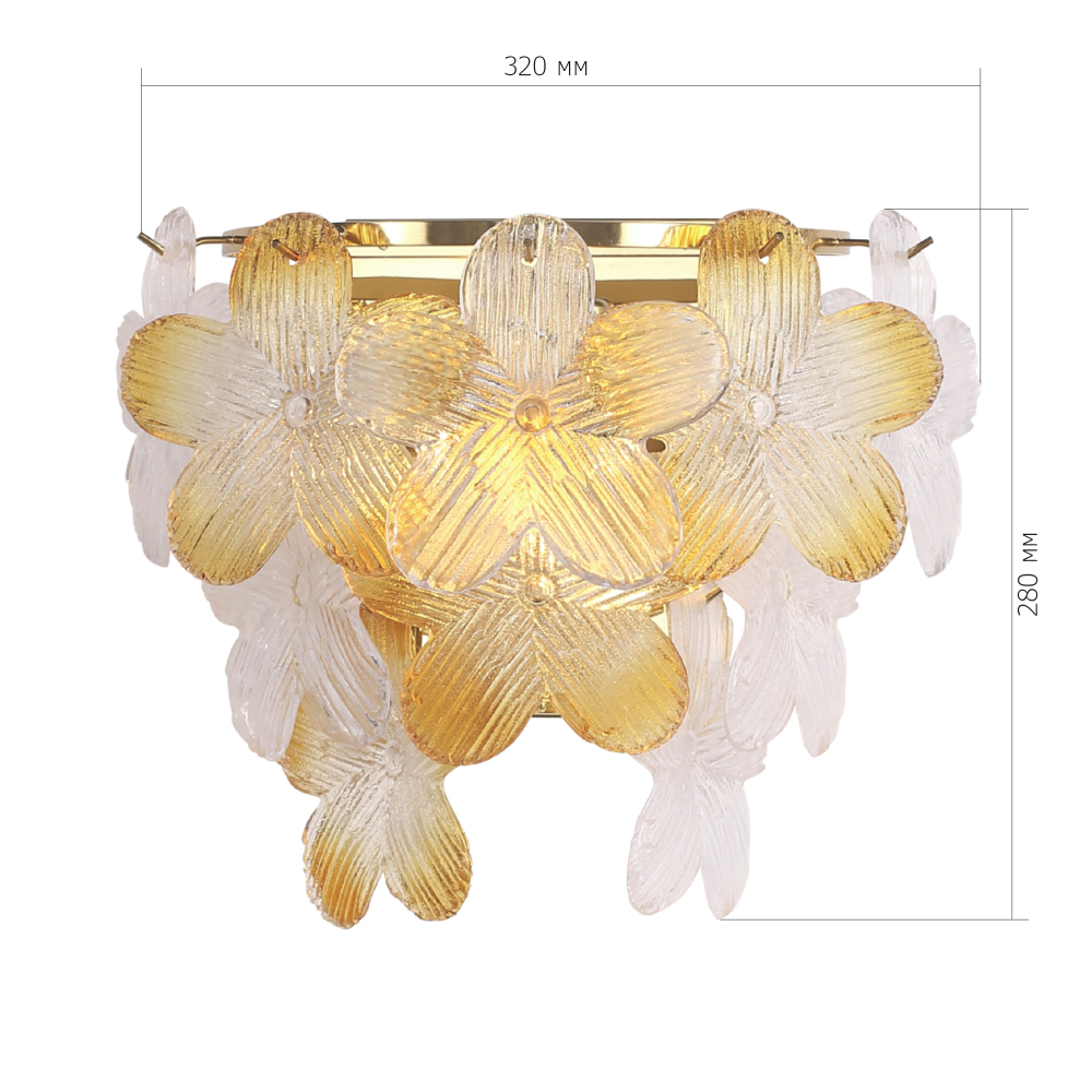 Бра с цветочными мотивами Light Floral Glow в Челябинске