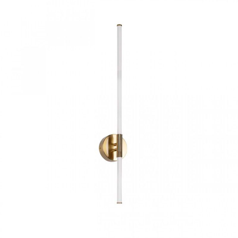 Бра светодиодное Trumpet Tube Gold 80 см Золотой Белый Бра светодиодное Trumpet Tube Gold 80 см Золотой Белый в Челябинске | Loft Concept