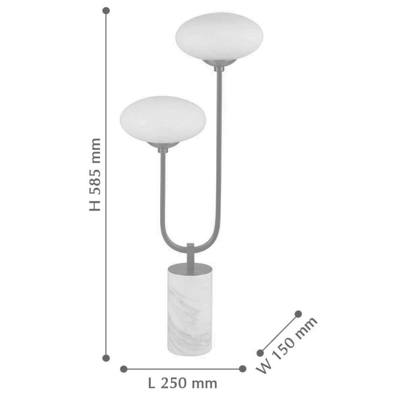 Oval Balls Mushrooms Table Lamp Silver Oval Balls Mushrooms Table Lamp Silver в Челябинске