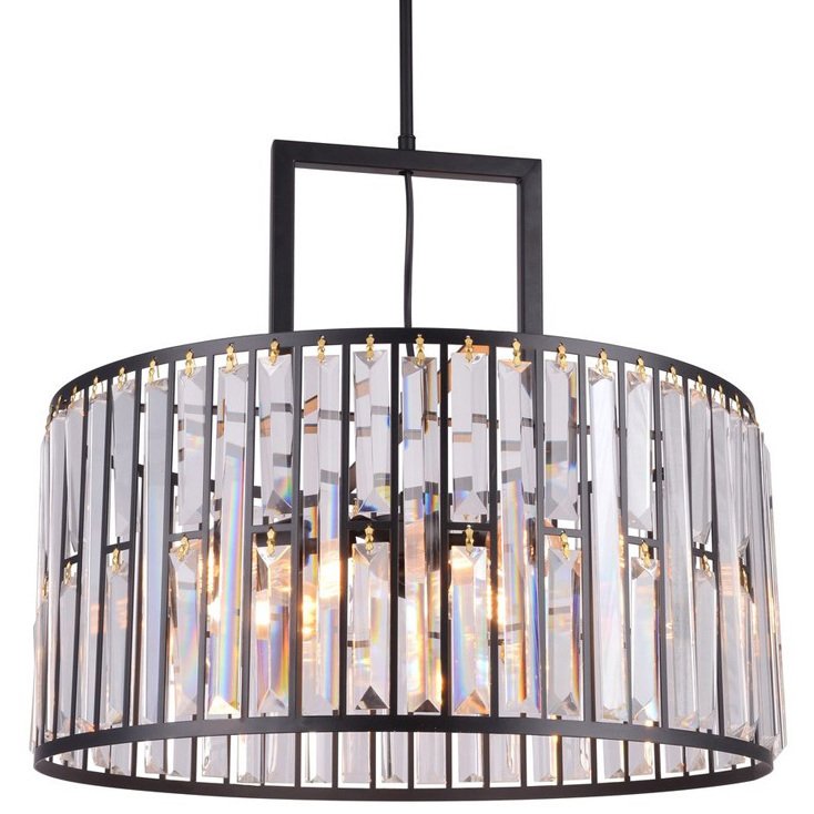 Люстра RH 1920S Odeon Round 48 Черный Люстра RH 1920S Odeon Round 48 Черный в Челябинске | Loft Concept